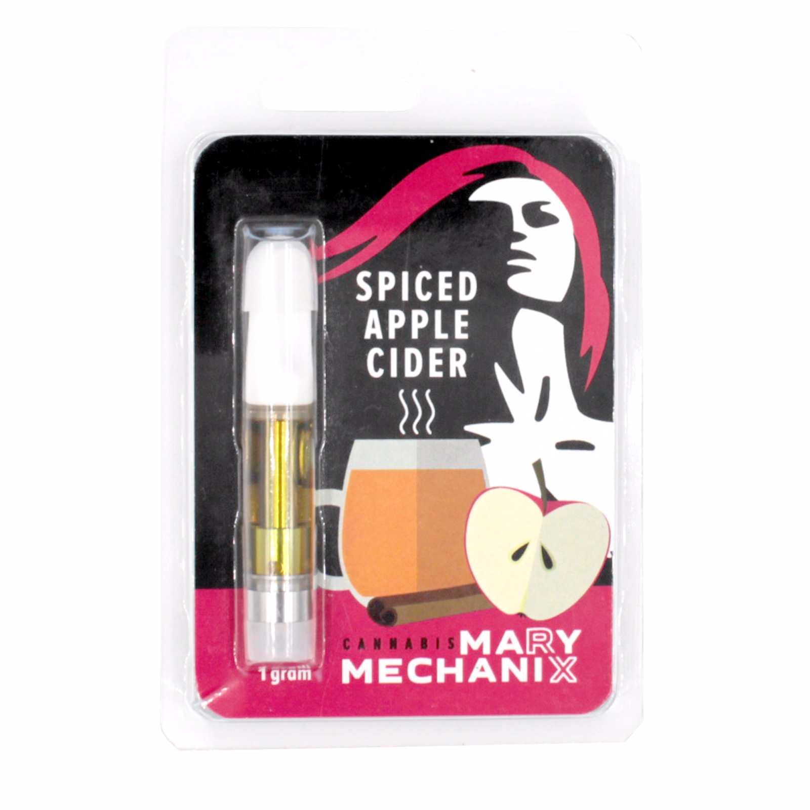 Mary Mechanix Spiced Apple Cider Cartridge 1g Leafly